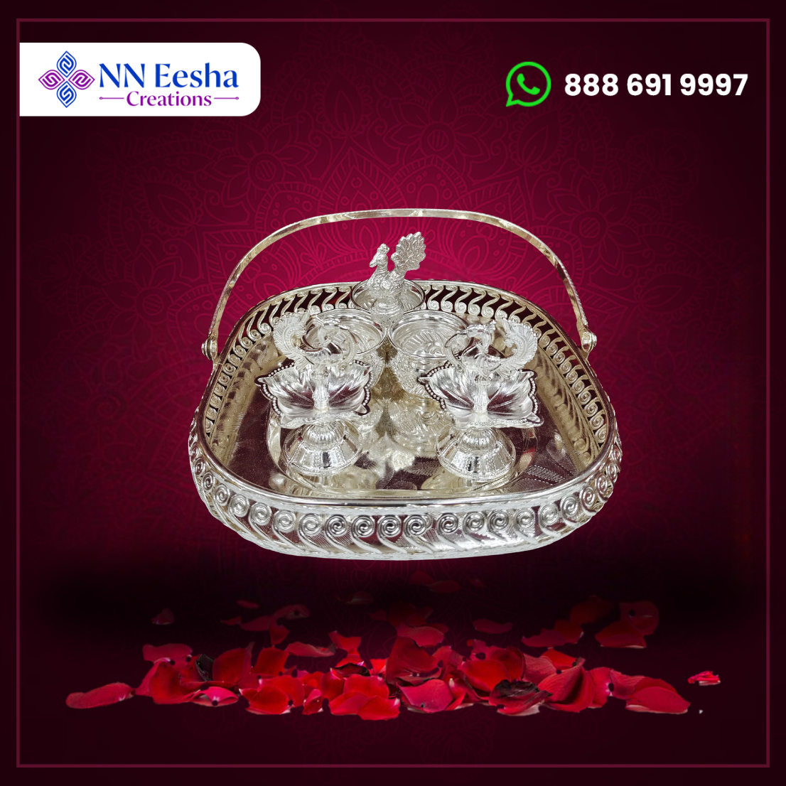 NN Eesha Creations German Silver