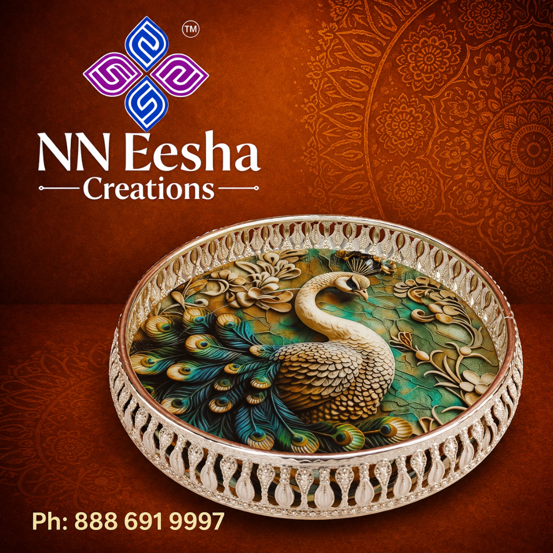 NN Eesha Creations German Silver